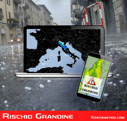 Datameteo Rischio Grandine