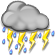 Light Thunderstorm Rain