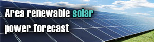 Area renewable solar power forecast
